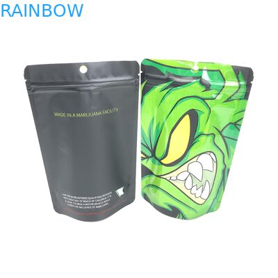 120 ميكرون MOPP VMPET Food Zip Lock Bags للشاي الأخضر