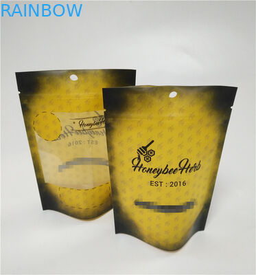 مخصص مطبوعة ماتي الأسود رائحة واقية مغلفة مايلر البريدي قفل أكياس الأعشاب توبا دويباك