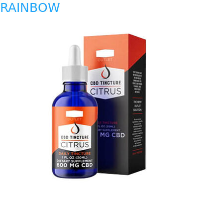 Black Paper CMYK 10ml Dropper Bottle Box 200mic