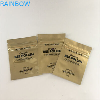 أغلاق قابلة للإغلاق من CBD Gummies Ziplock Pouch Heat Seal