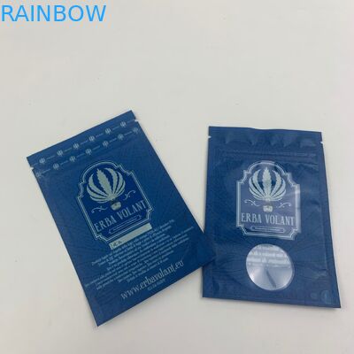 حقيبة سجائر VMPE 1500 ميكرون بختم حراري بسحاب 18x26 سم