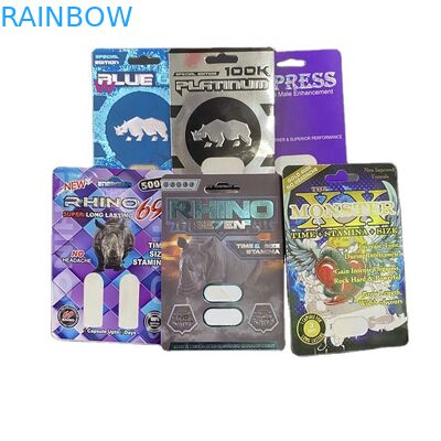 Blue 6K Plantinum 100K 350g Whiteboard Rhino 3D Cards