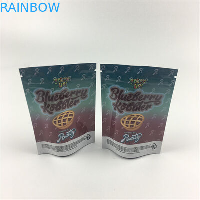 أكياس تغليف الأعشاب البلاستيكية مايلر 7 جم 3.5 جم 14 جم 100 ميكرون