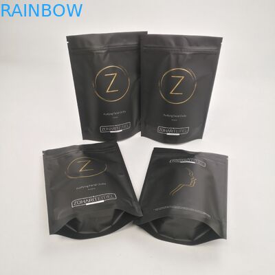 MOPP VMPET SGS Zipper Stand Up Pouch لقماش تنظيف الوجه