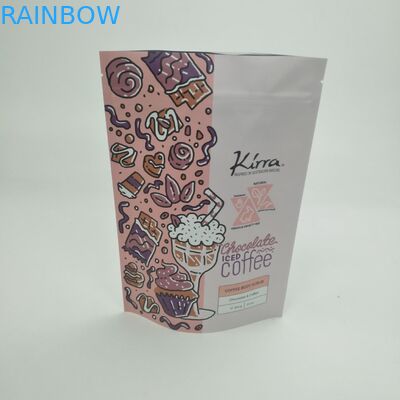 حقيبة بولسا مات فيلم MOPP VMPET قابلة للإغلاق قابلة للإغلاق للفاصوليا Doypack