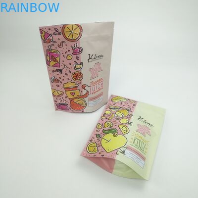 حقيبة بولسا مات فيلم MOPP VMPET قابلة للإغلاق قابلة للإغلاق للفاصوليا Doypack