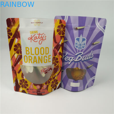خروج من Ziplock Edibles Mylar Packaging Bag Gravure Printing