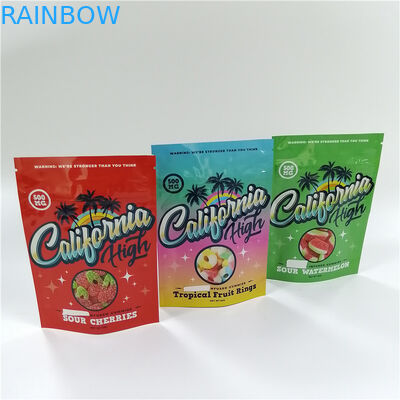 حقيبة تغليف مايلر للطباعة بالحفر VMPET للعلكة الدب