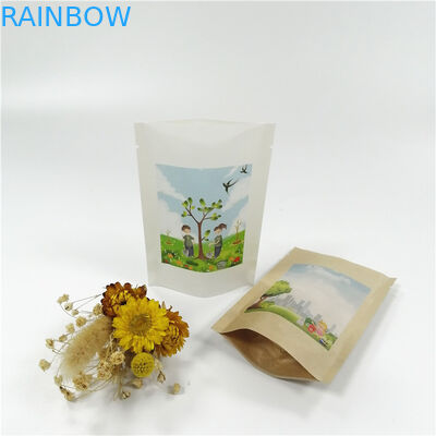 ورق كرافت MOPP VMPET Stand Up Ziplock Bags 18x26cm