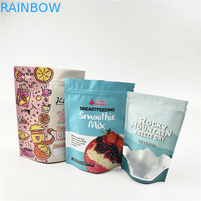 طباعة رقمية 150 جرام عبوات VMPET Mylar مختومة بالحرارة CMYK