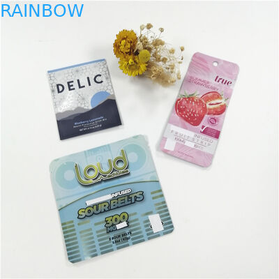 3.5g CB TH 100mircon CMYK حقيبة تغليف الطباعة المعدنية