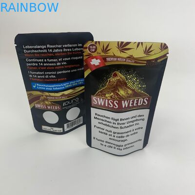 نكت أوباما حتى MPET 7 * 12CM أكياس تغليف الأعشاب مايلر