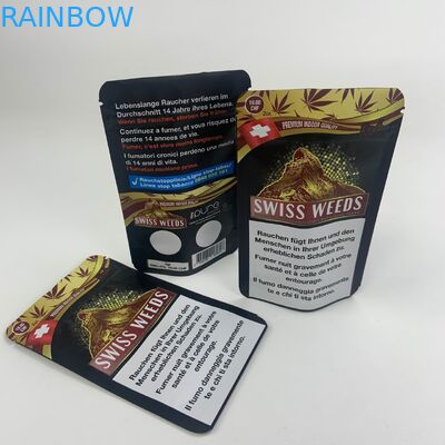 أكياس تغليف أوراق التبغ PET CMYK 110 ميكرون