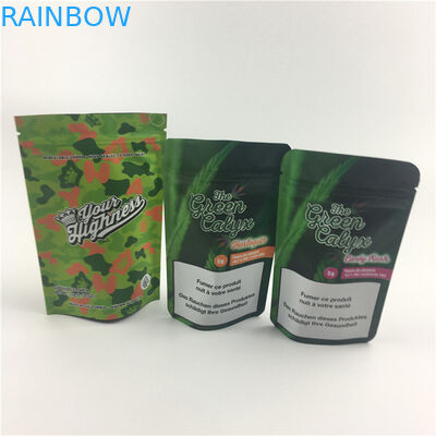 شعار مخصص حلوى بلاستيكية قابلة للأكل مايلر احباط الحقيبة التعبئة والتغليف المطبوعة قابلة لإعادة الاستخدام