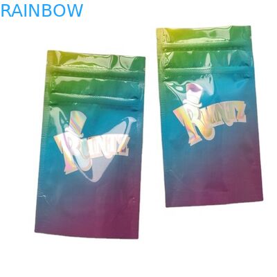 14 جرام علكة صغيرة مطبوعة رقمية حقيبة بلاستيكية للطعام