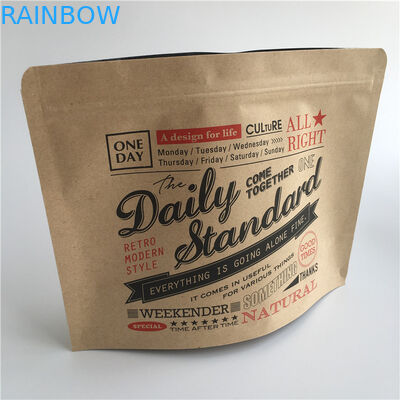 الحرارة الختم ورق الكرافت الشاي القهوة وجبة خفيفة كيس التغليف المطبوعة إثبات الرطوبة