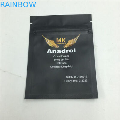 أكياس بلاستيكية سستة ماتي سناك تغليف مطبوعة بثلاثة جوانب مختومة