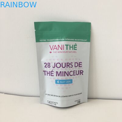 رقائق الألومنيوم الوقوف زيبر سناك حقيبة التعبئة والتغليف الرقمية المطبوعة