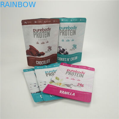 أكياس تغليف الشوكولاته المطبوعة المخصصة صديقة للبيئة حقيبة مقاومة للرائحة الغذاء كوكي الوقوف الحقيبة