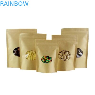 تخزين المواد الغذائية ختم شعار كرافت زيبلوك الوقوف الحقيبة مخصص