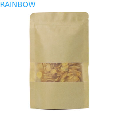 تخزين المواد الغذائية ختم شعار كرافت زيبلوك الوقوف الحقيبة مخصص