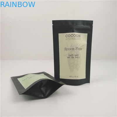 مقاوم للرطوبة 14 أونصة سستة فويل أكياس قابلة للإغلاق لفرك الجسم