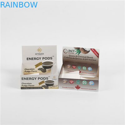 وجبات خفيفة بسكويت 50 جرام صندوق ورقي غير لامع قابل للطي