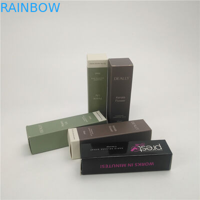 علبة ورق تغليف مستحضرات التجميل للعطور 350gsm لتعبئة زجاجة القطارة