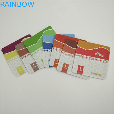 الشاي مايلر الحرارة ختم كيس رقائق الألومنيوم الغذاء الصف رائحة الطباعة الحفر