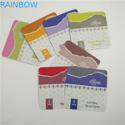 رقائق الألومنيوم ماتي الحرارة ختم الشاي كيس التغليف صديقة للبيئة الرطوبة والدليل