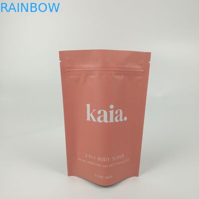 مستحضرات التجميل البلاستيكية الوقوف زيبر الحاجز حقيبة مات الانتهاء الأغلاق