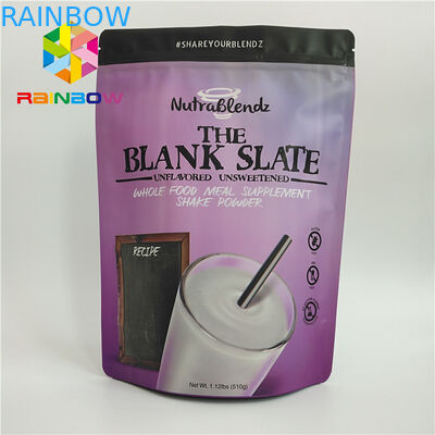 تغليف أغذية بلاستيك غير لامع الرمز البريدي قفل حقيبة الحقيبة للحلوى المكسرات