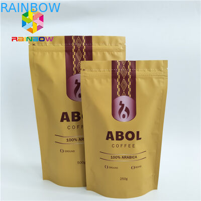 مخصص الغذاء الصف الحرارة ختم رقائق الألومنيوم الحقيبة التعبئة والتغليف زيبلوك الدائمة