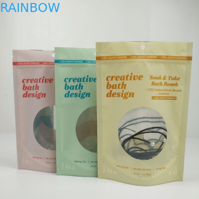 نافذة واضحة ماتي مايلر الألومنيوم احباط الرمز البريدي قفل الحقائب الدائمة