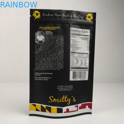 البلاستيك مايلر الدائمة الألومنيوم احباط زيبر حقيبة رائحة إثبات مخصصة المطبوعة