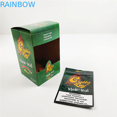 مخصص مطبوعة رقائق الألومنيوم الطبيعية grabba ورقة كاب عرض صناديق التعبئة والتغليف للقبعات مربع التعبئة والتغليف السيجار