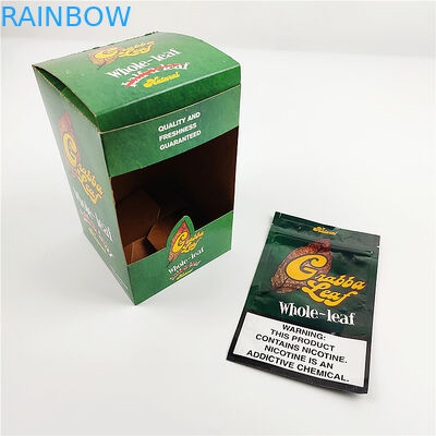 مخصص مطبوعة رقائق الألومنيوم الطبيعية grabba ورقة كاب عرض صناديق التعبئة والتغليف للقبعات مربع التعبئة والتغليف السيجار