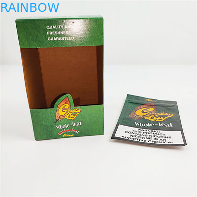 Low Moq مخصصة مطبوعة Fronto Cigar Grabba Leaf Kraft Paper Boxes لتغليف الأوراق