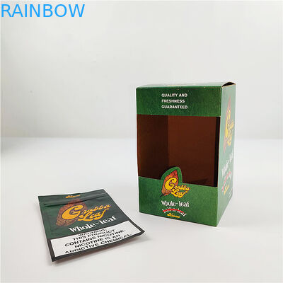 Low Moq مخصصة مطبوعة Fronto Cigar Grabba Leaf Kraft Paper Boxes لتغليف الأوراق