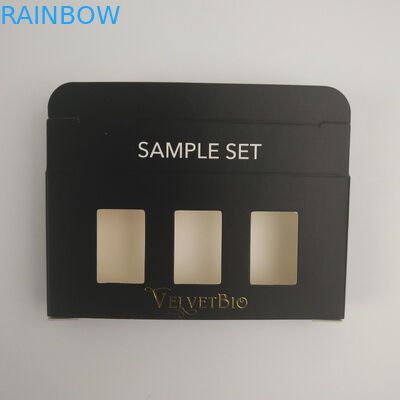 مخصص شعار الذهب احباط UV مطبوعة مستطيلة أنبوب كرتون مستحضرات التجميل ورقة مربع التعبئة والتغليف للعناية بالبشرة المصل جوهر