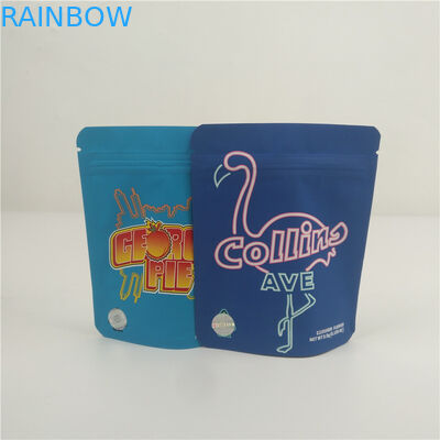 3.5 جرام أكياس مايلر للأكل حقيبة تغليف حلوى مقاومة للرائحة حقيبة صمغية ناعمة صالحة للأكل