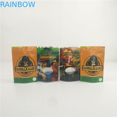 أكياس مايلر مقاومة للرائحة لأكياس رقائق الألومنيوم المصنوعة من حلوى حلوى مع بذور النافذة