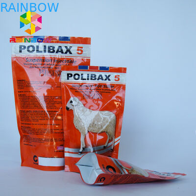 الحفر طباعة البلاستيك كلب يعامل مع الرمز البريدي قفل كيس تغليف المواد الغذائية