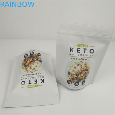 طباعة VMPET 120mic Ziplock Stand Up Pouch MOPP Food Packaging Gravure