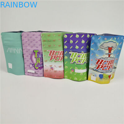 أكياس قابلة للإغلاق 3.5 جرام مقاومة لرائحة مايلر ذات ختم حراري CMYK