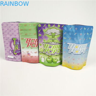 حقيبة مايلر بلاستيك مقاومة للرائحة ، حقيبة تبغ ، مواد غذائية