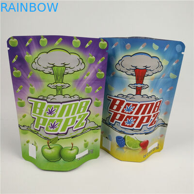 حقيبة مايلر بلاستيك مقاومة للرائحة ، حقيبة تبغ ، مواد غذائية