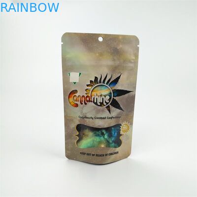 حقيبة مايلر قابلة لإعادة الإغلاق 3.5 جرام مقاومة للرائحة لملفات تعريف الارتباط