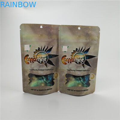 حقيبة مايلر قابلة لإعادة الإغلاق 3.5 جرام مقاومة للرائحة لملفات تعريف الارتباط