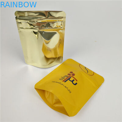 حقيبة MOPP Matte Child Proof Mylar مع نافذة شفافة